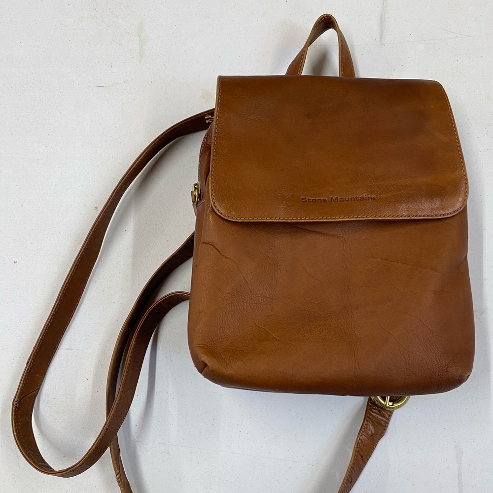 Stone Mountain Leather backpack